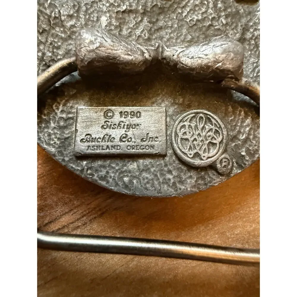 1990 Harley Davidson Snake Belt Buckle